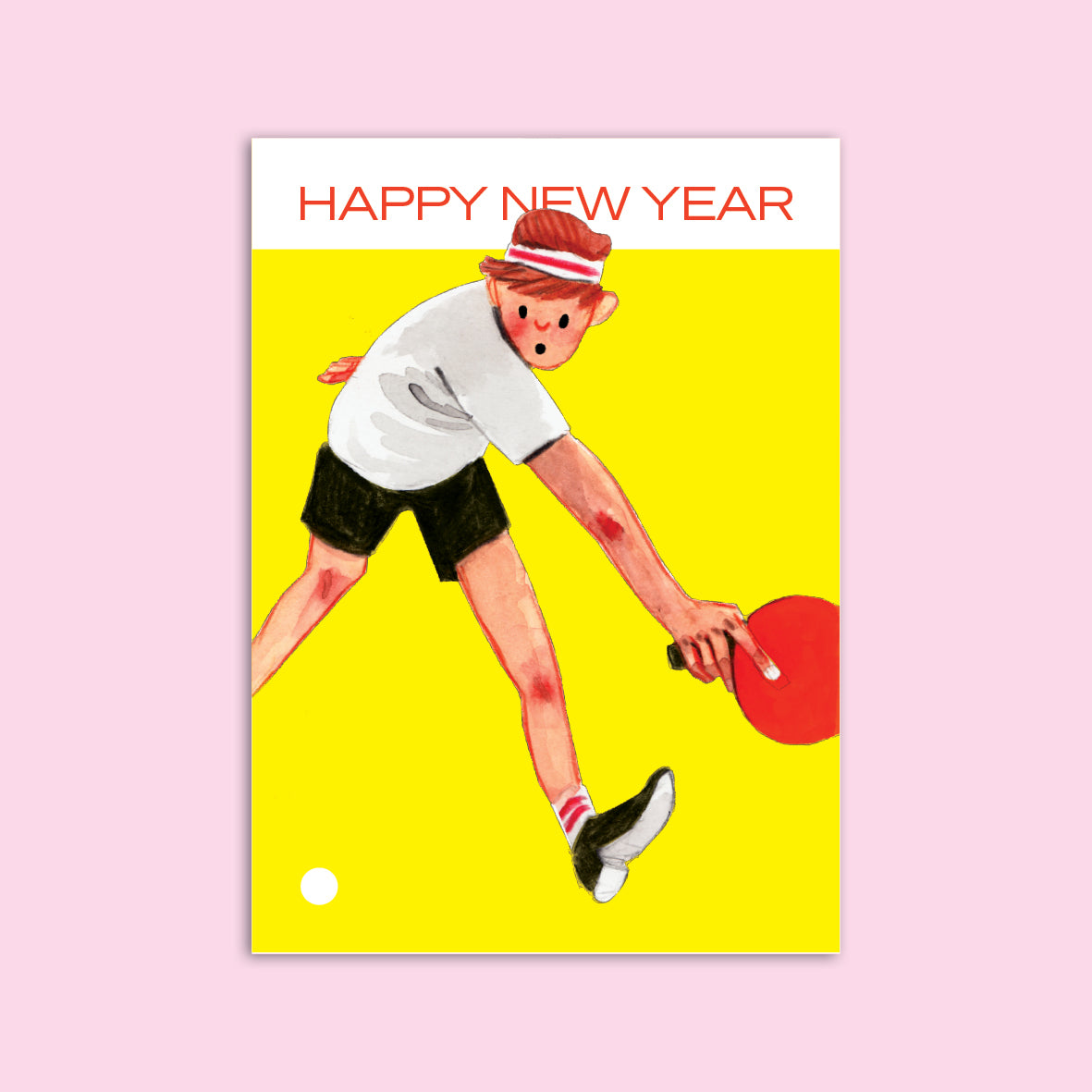 HAPPY NEW YEAR III greeting card