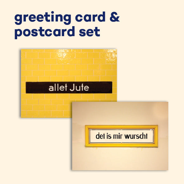 ALLET JUTE greeting card
